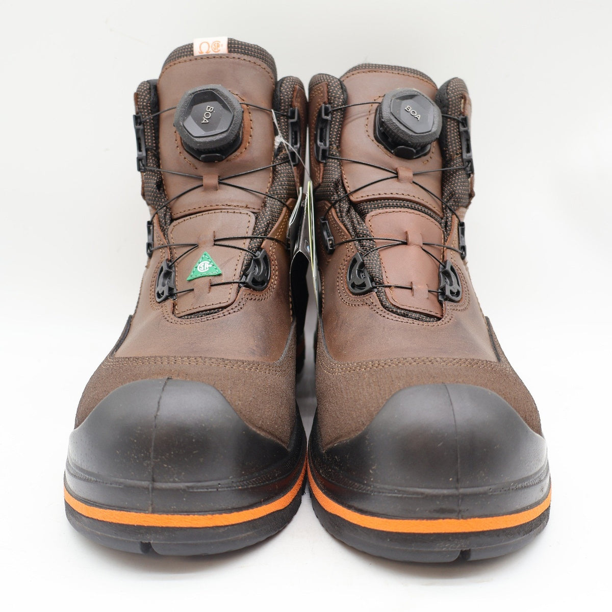 Grisport Atlantic Safety Wear BOA Wolf Boots Mens 10 Brown Leather Waterproof EH