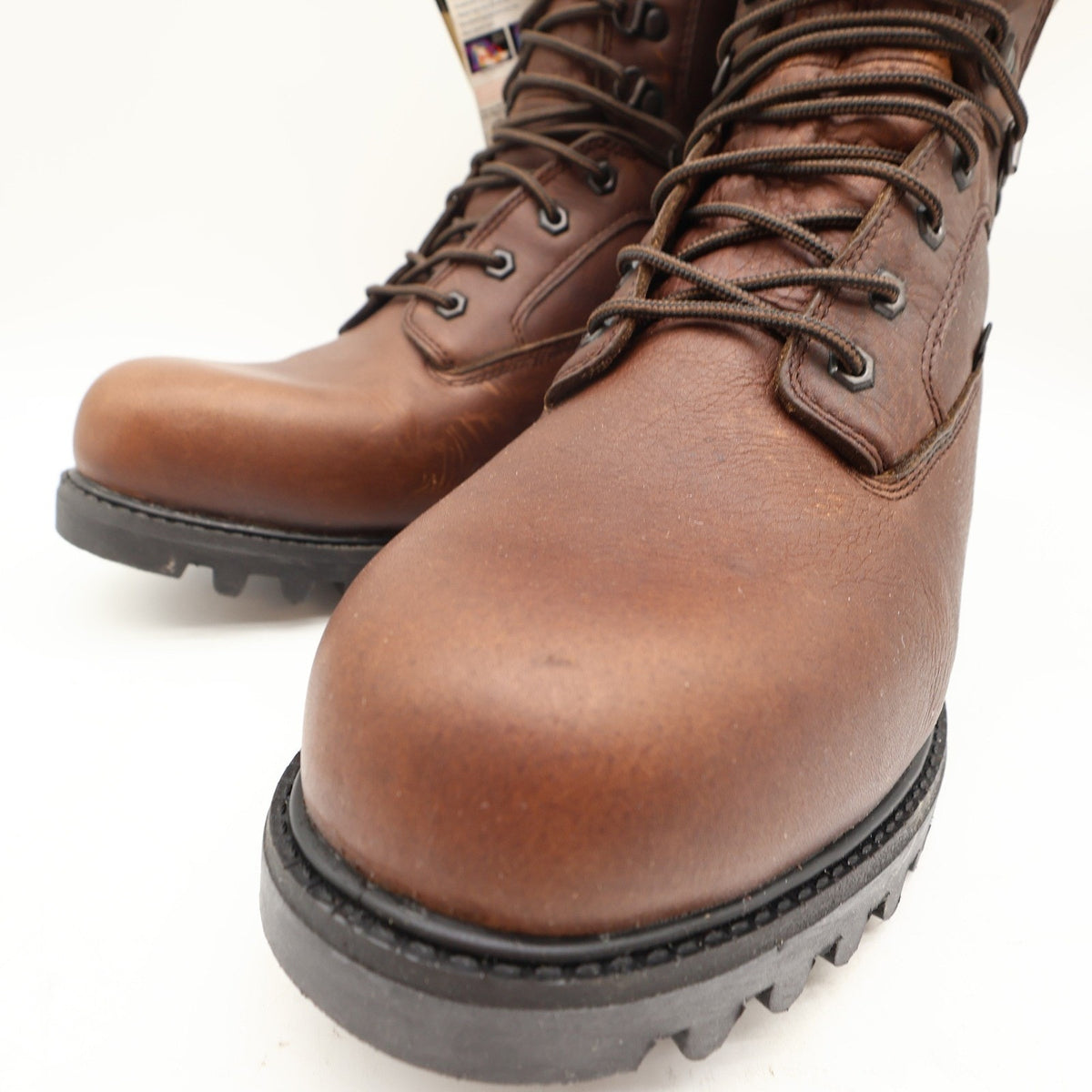 Browning 30203 Hunting Boots Mens 12 Red Brown Leather Waterproof NWT