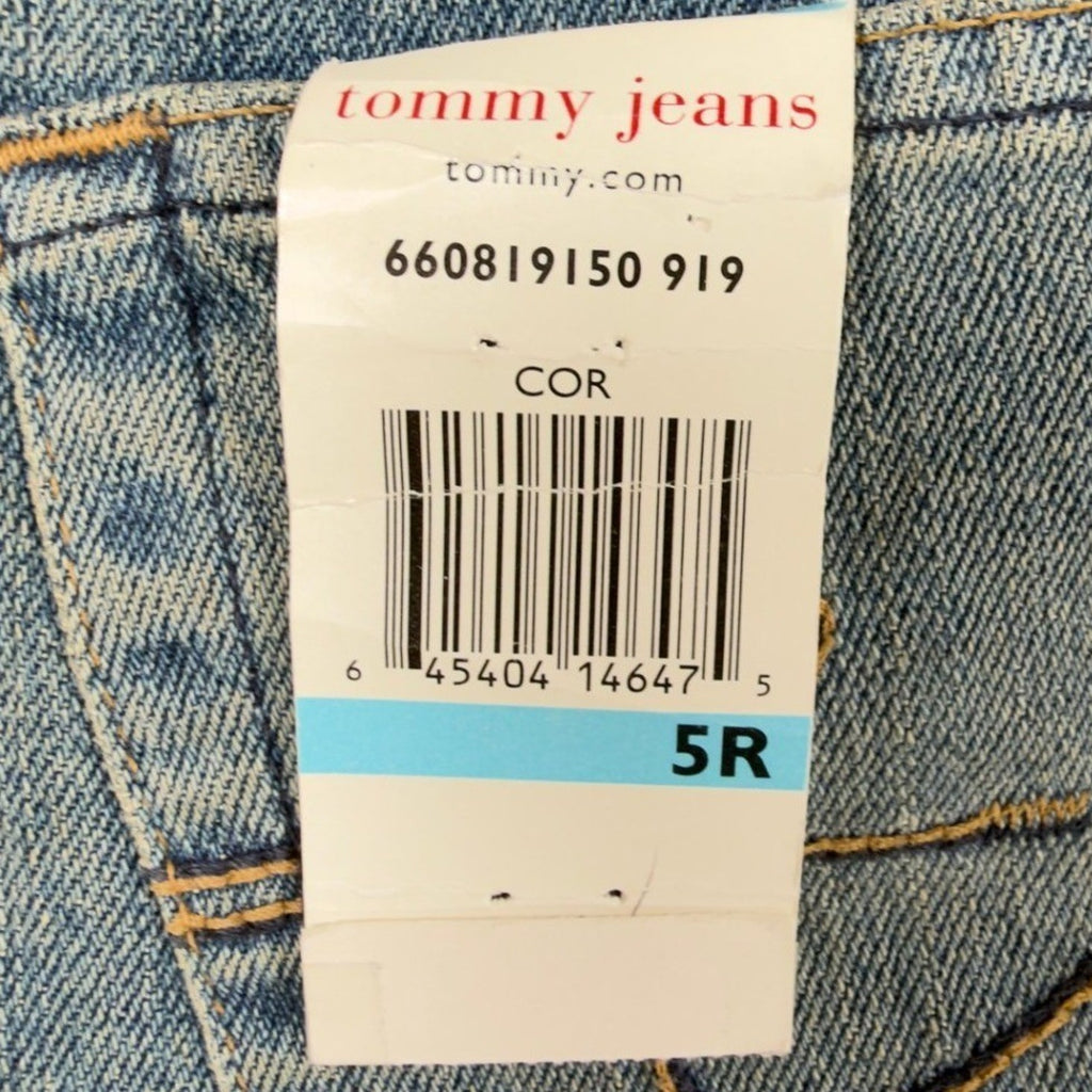 Tommy Jeans Jill Jean Womens 5R Y2K Light Wash Denim Bootcut Flare NWT - take2supply