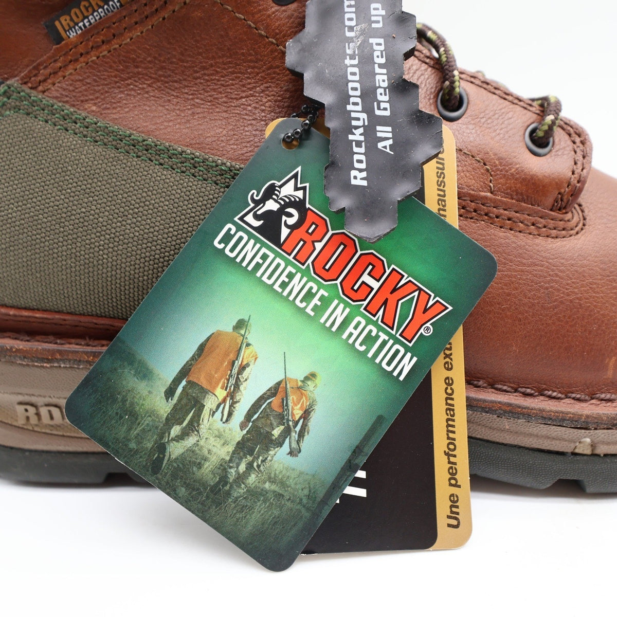 Rocky Fieldlite Hunting Boots Mens 9.5 Brown Leather Insulated Waterproof NIB - take2supply