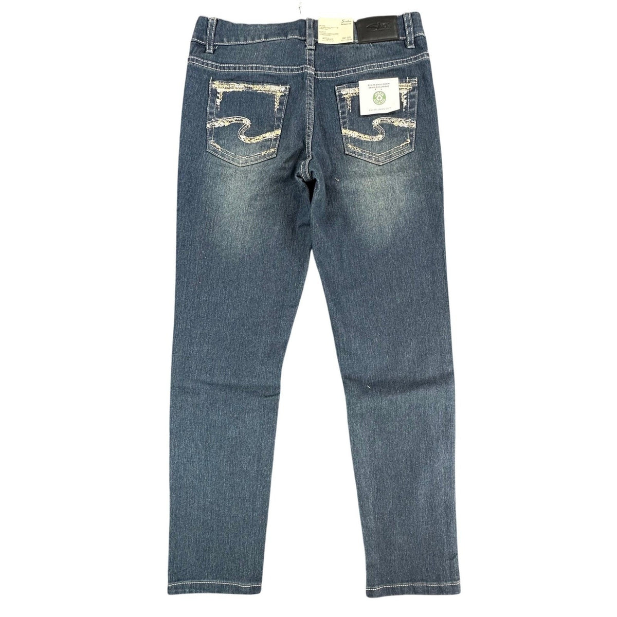 Silver Jeans Co Sasha Skinny Jeans Girls 10 Blue Denim Slim Fit NWT