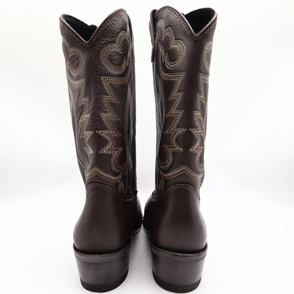 Double-H AG7 Work Western Boots Mens 10 D Vintage USA Brown Leather 3263 NWT