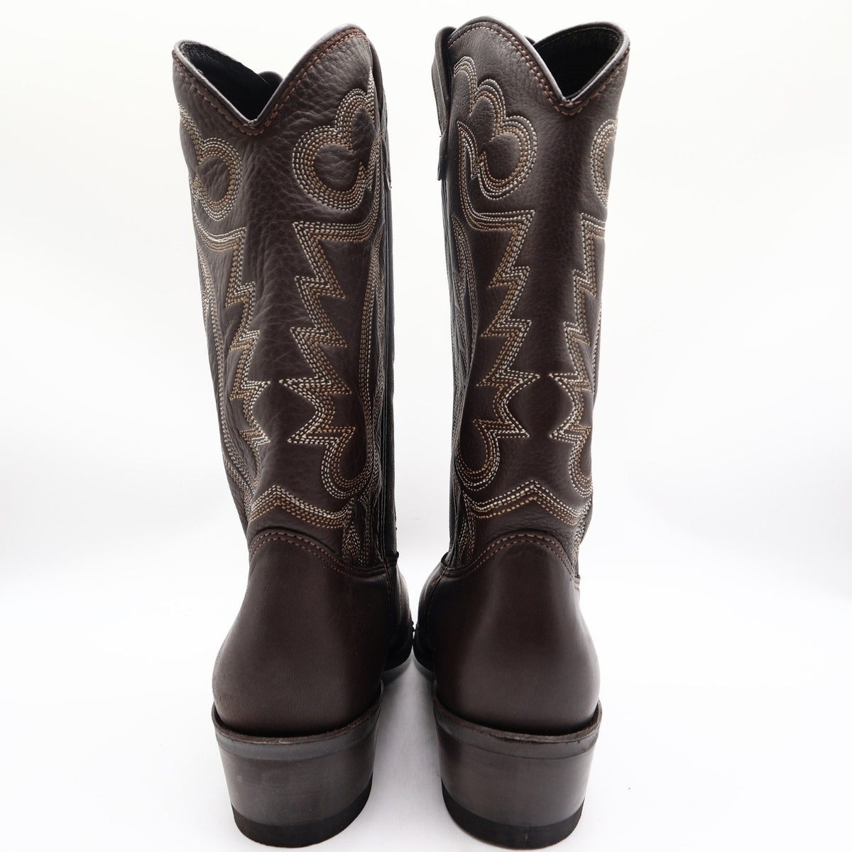 Double-H AG7 Work Western Boots Mens 10 D Vintage USA Brown Leather 3263 NWT
