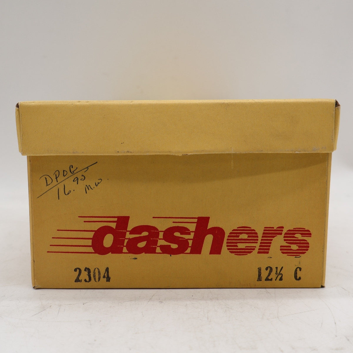 Vintage 70s Dashers 2304 Rust Suede Oxford Sneakers Kids 12.5C Deadstock