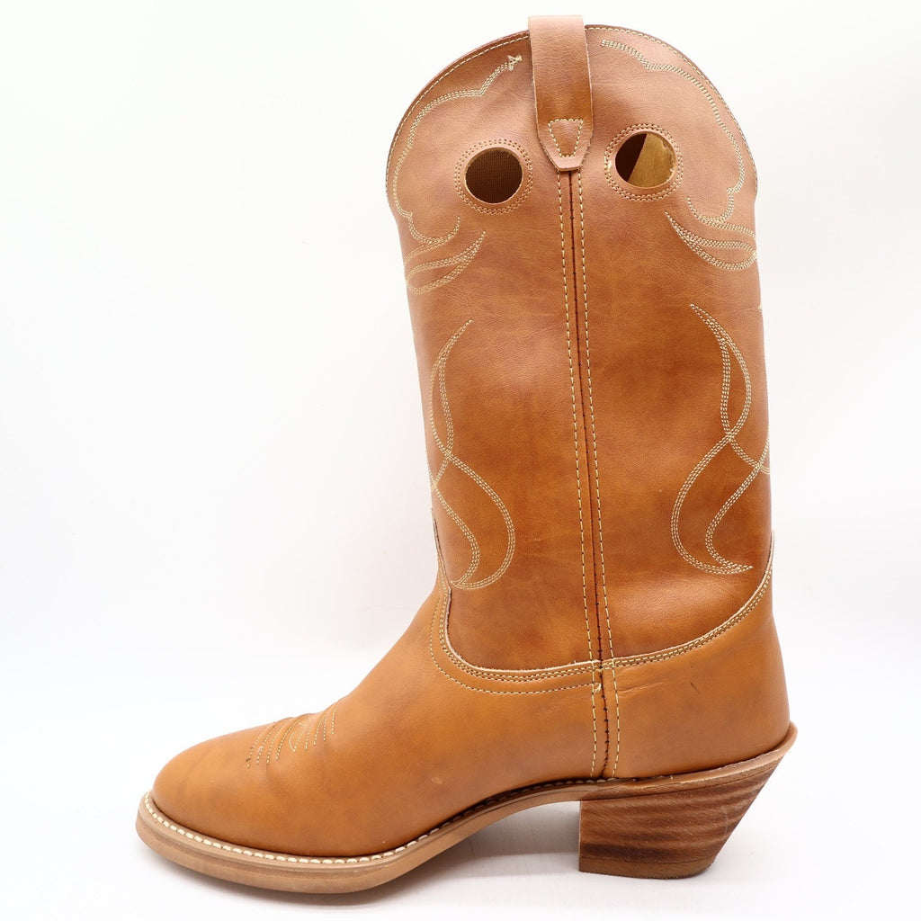 Acme Vintage 80s Western Cowboy Boots Mens 10.5 EW Brown Leather Box NWT