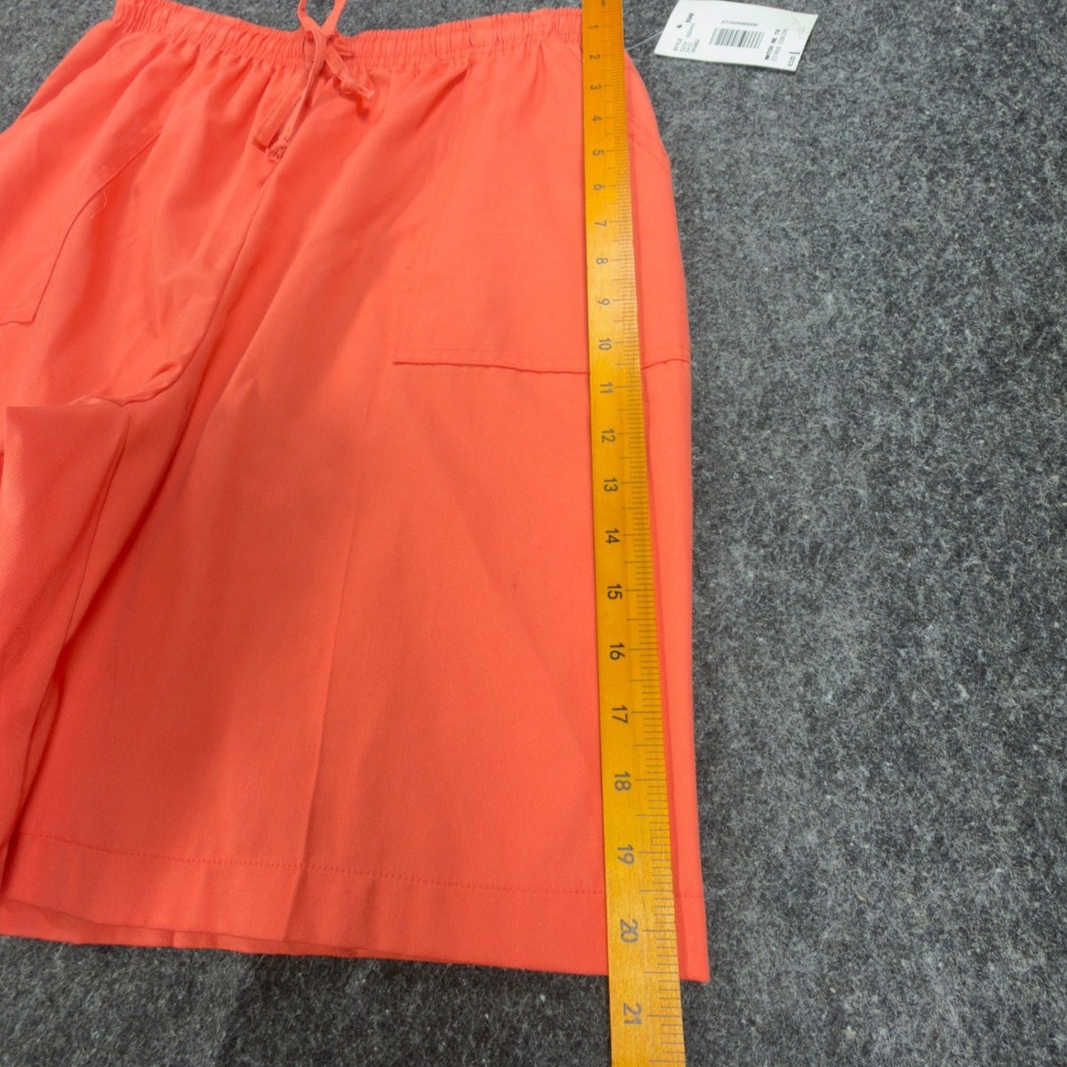 Southern Lady Vintage 90s Shorts Womens Large Orange Cotton Blend NWT Deadstock - take2supply