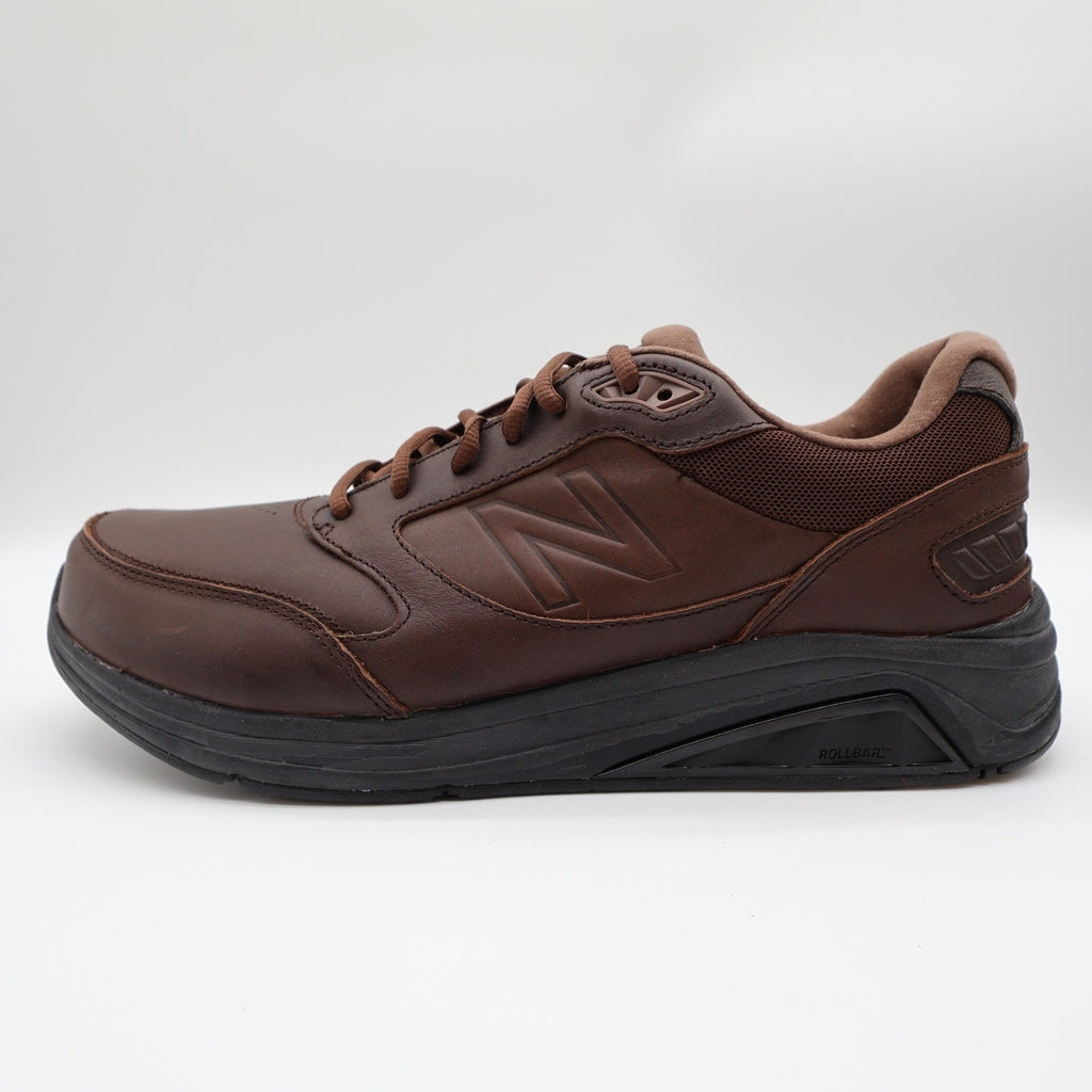 New Balance 928v2 Mens Size 11 Brown Leather Walking Shoes MW928BR2 ROLLBAR