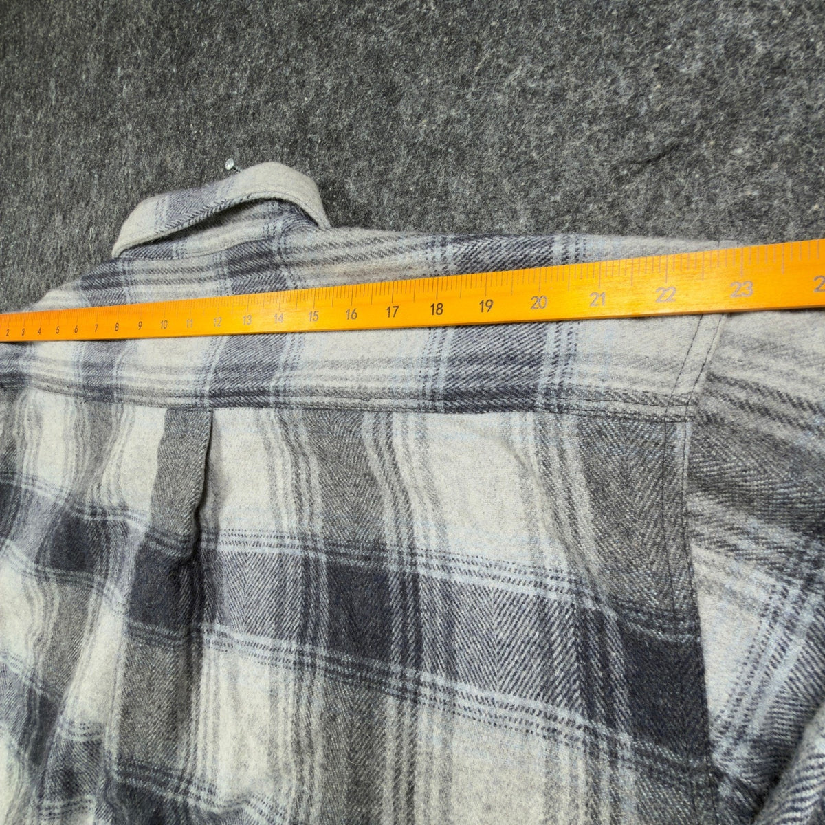 Salmon River Traders Plaid Flannel Shirt Mens XL Grey Wool Blend NWT