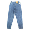 Lee Vintage 80s Pinstripe Jeans Juniors 3 Blue Cotton USA NWT Deadstock