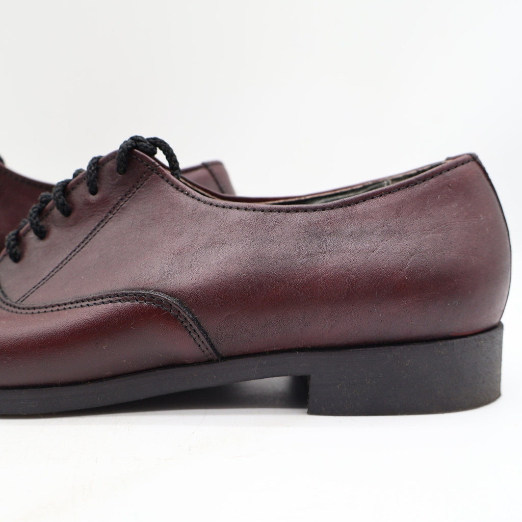 Vintage Armadillos Stanford II Burgundy Leather Oxfords Men's 10M USA Made New