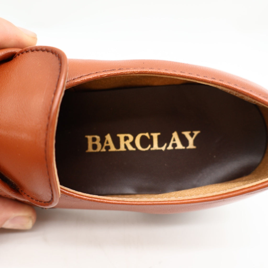 Vintage Barclay Endicott Johnson 96140 Cognac Leather Loafers Men's 7D USA Deadstock