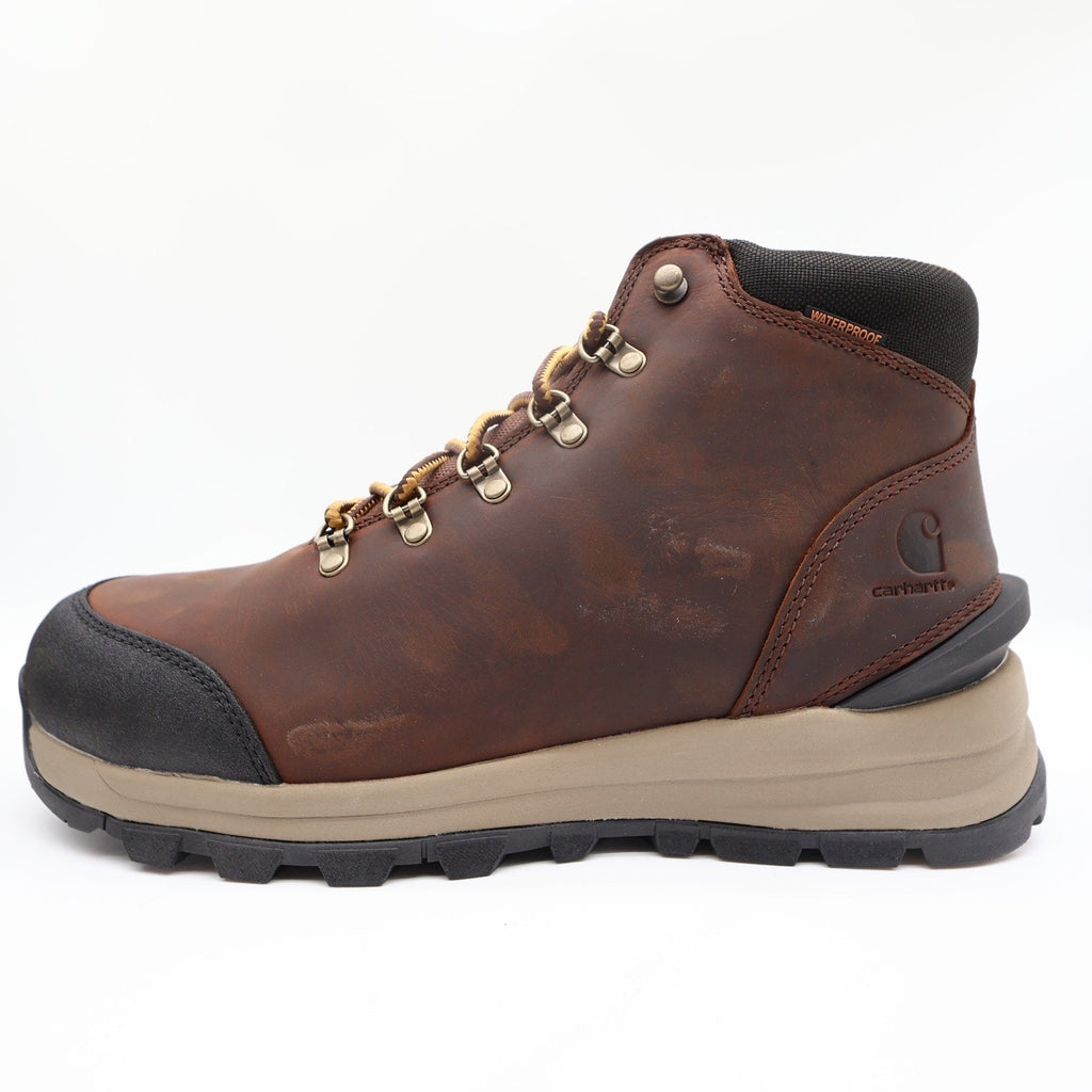 Carhartt Gilmore Work Boots Mens 12 M Brown Leather Alloy Toe Waterproof NWT - take2supply