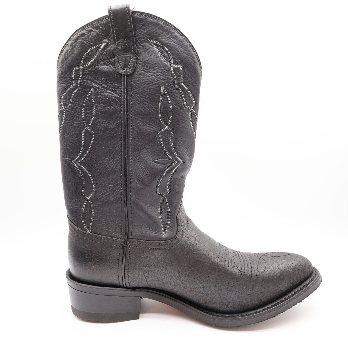 Double-H 3294 Western Cowboy Boots Mens 11.5 D Black Leather NWT Made in USA