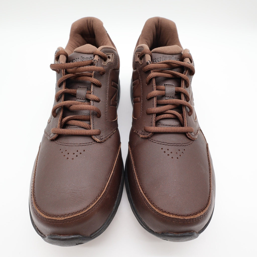 New Balance MW928BR2 Walking Shoes Mens 9.5 D Brown Leather Rollbar Sneakers