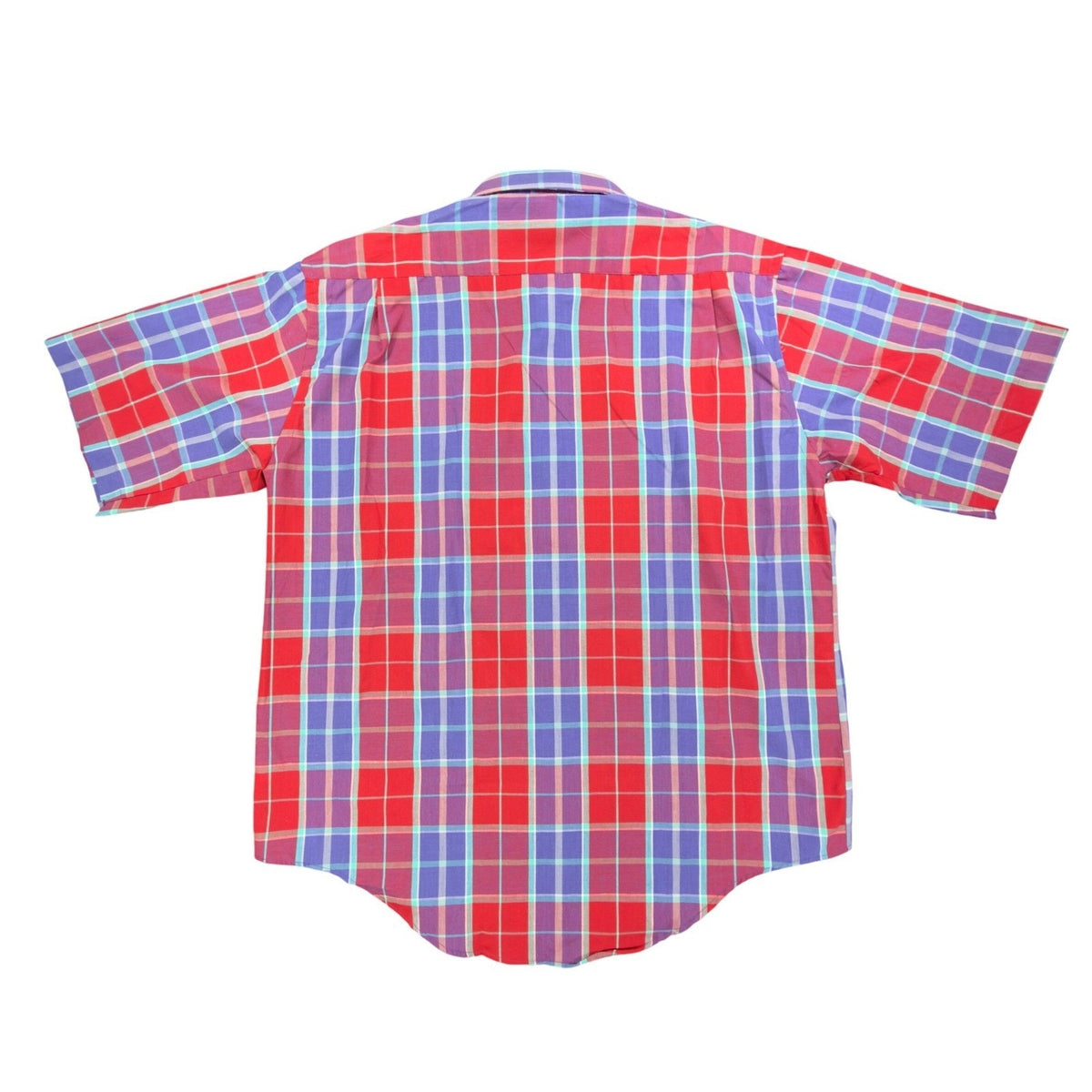 Levi's Vintage 90s Plaid Shirt Mens XL Red Blue Colorgraphs Button Down New - take2supply