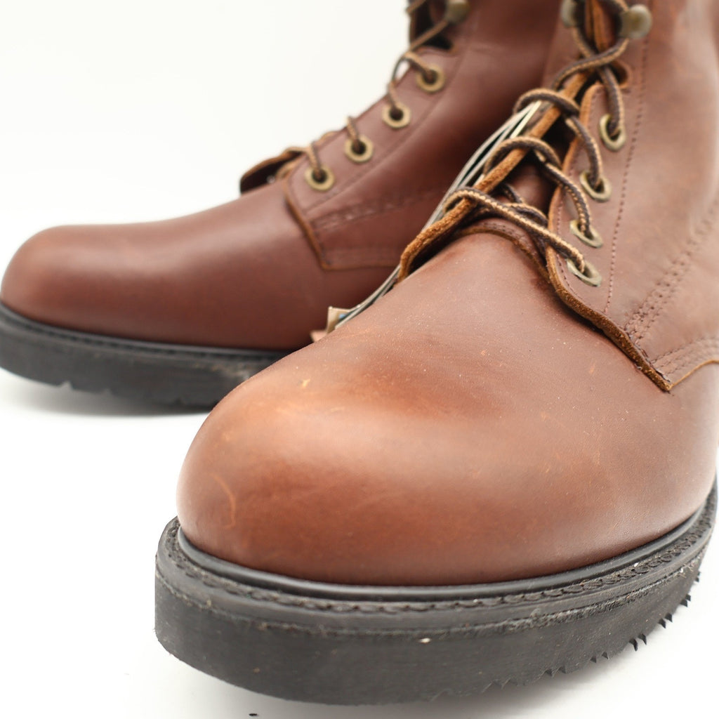 Carolina Work Boots Mens 13 D Vintage USA Leather Brown Lace Up Lug Sole 895