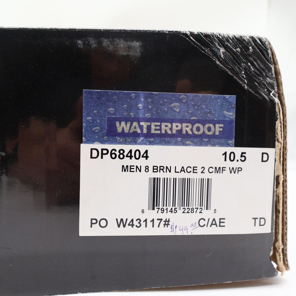 Dan Post Modern Waterproof Work Boots Mens 10.5 D Brown Leather NWT - take2supply