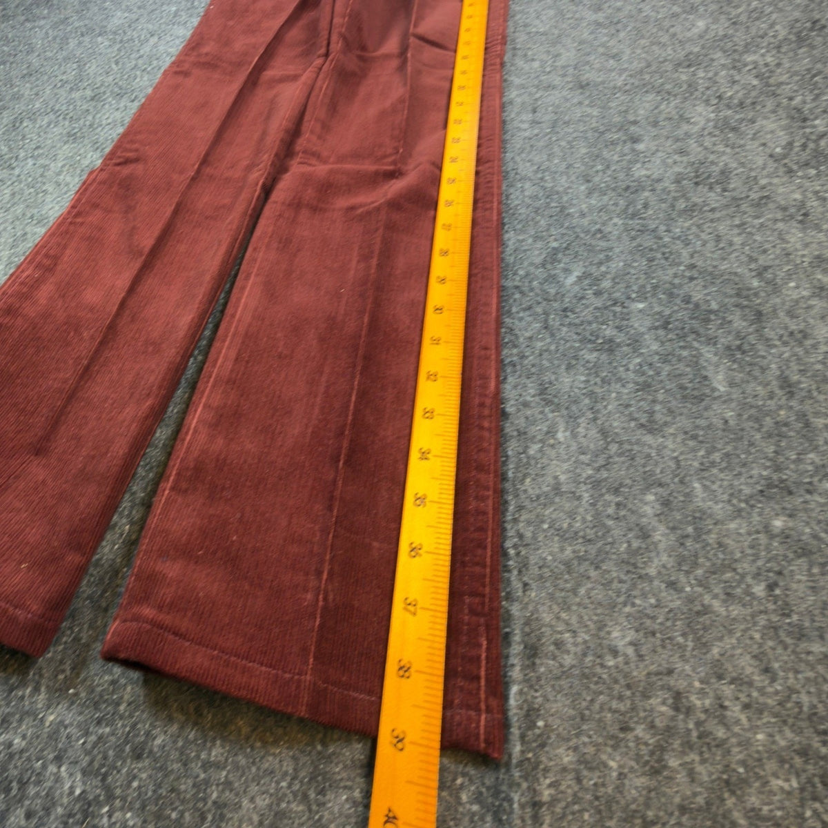 Maverick Vintage 70s Corduroy Pants Boys 16 Slim Brown Straight Leg NWT - take2supply