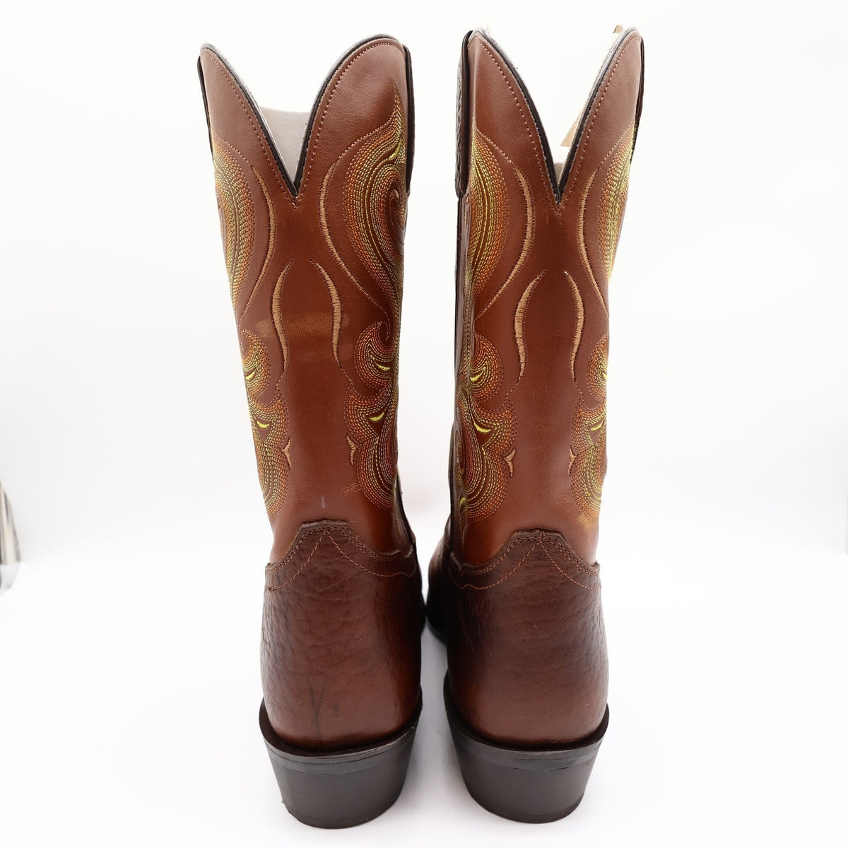 Double-H DH4417 Western Work Boots Mens 12 D Rust Leather R Toe New