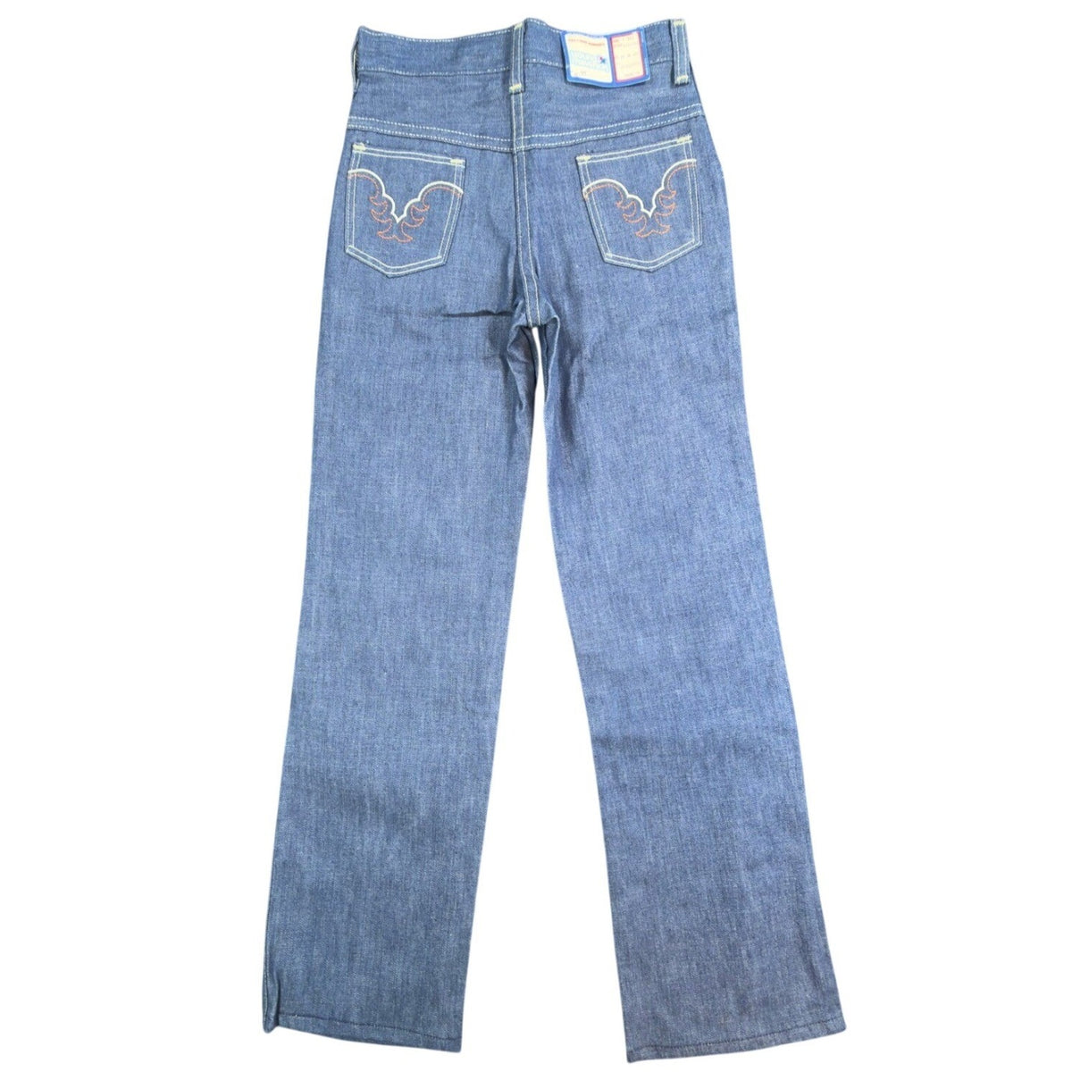 Vintage Young Maverick Western Jeans Kids 7 Regular Blue Denim USA NWT
