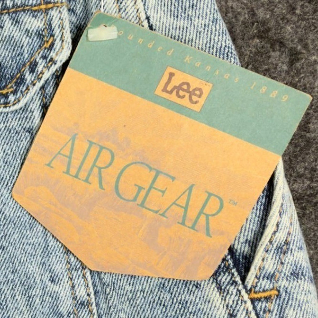 Lee Vintage 90s Air Gear Trekker Jeans Mens 28x34 Frost Indigo NWT New