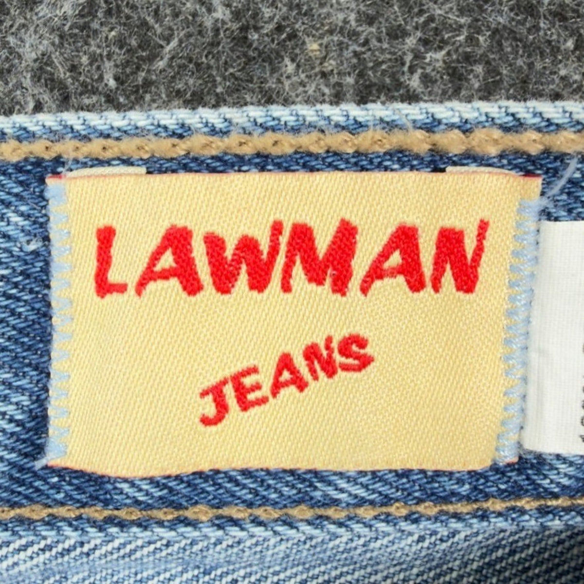 Lawman Vintage 90s Denim Shorts Womens 7 Blue Cotton NWT Deadstock High Rise - take2supply