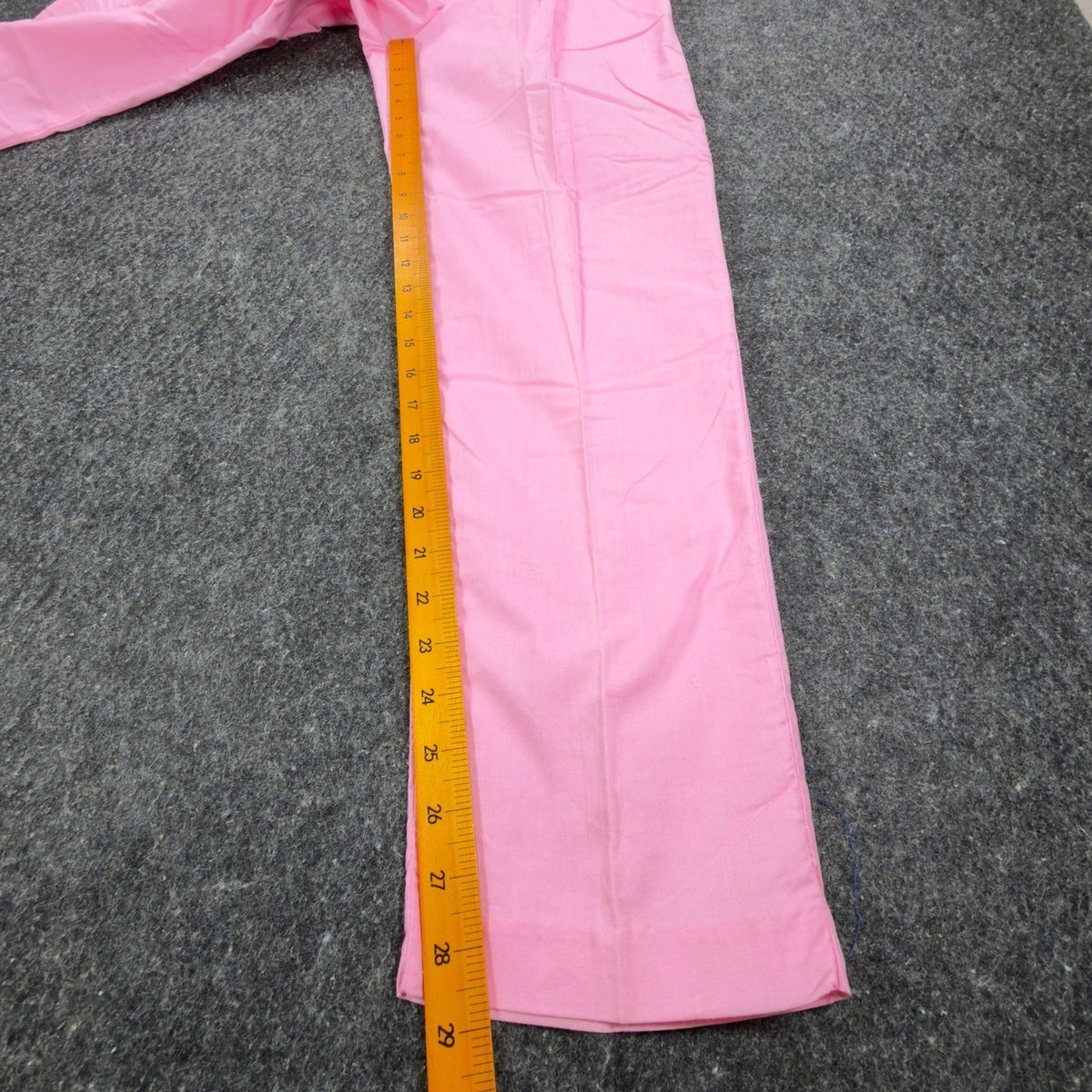 Catnip Vintage 80s High Waist Pleated Pants Womens 13 Pink Cotton NWT USA - take2supply
