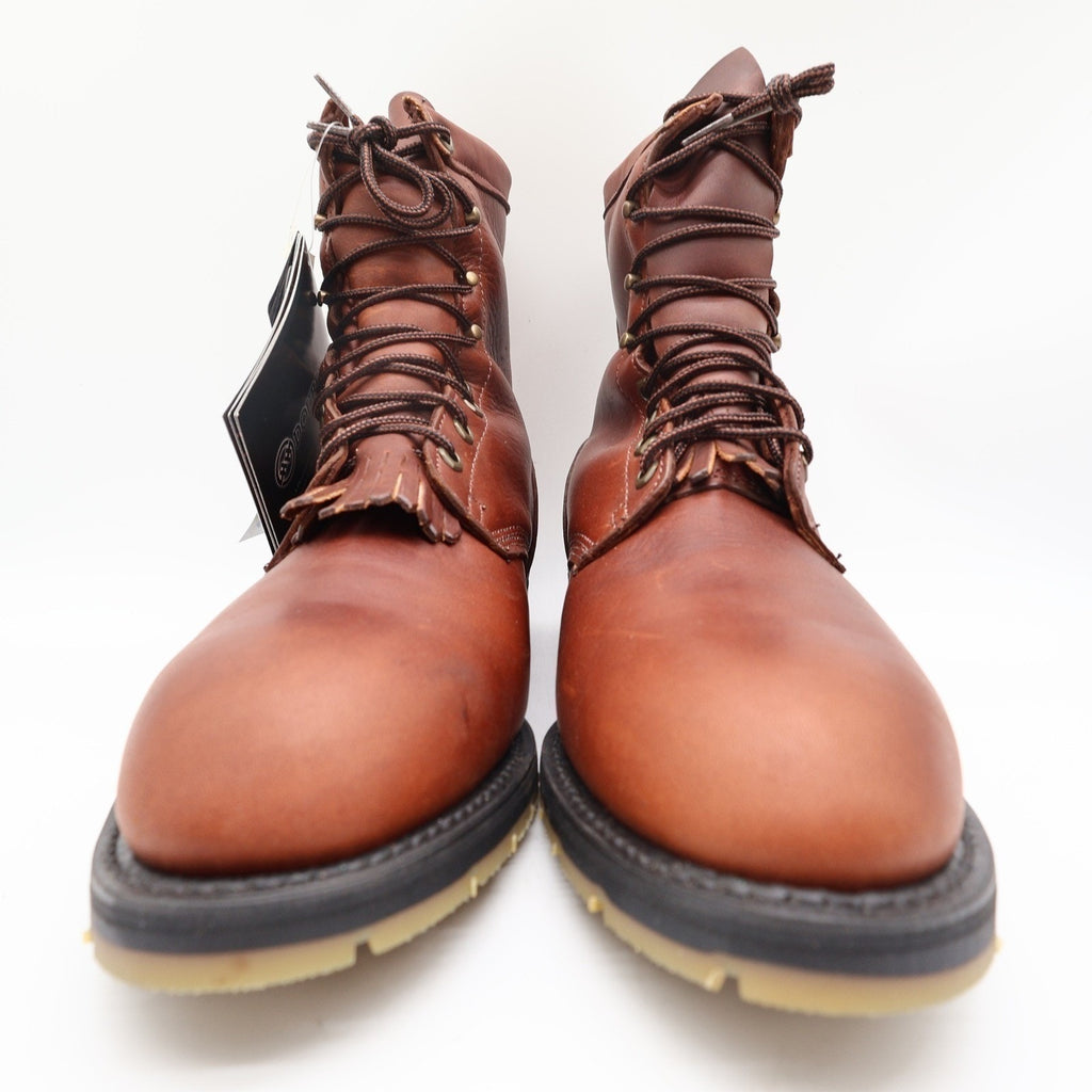 Double-H Vintage 90s Packer Boots Mens 11 D Brown Leather Gore-Tex USA NWT Box