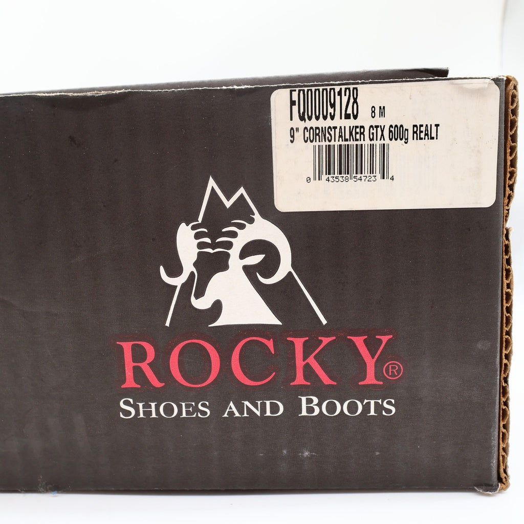 Rocky Sport Cornstalker 9" Hunting Boots Mens 8M Brown Camo GORE-TEX NIB