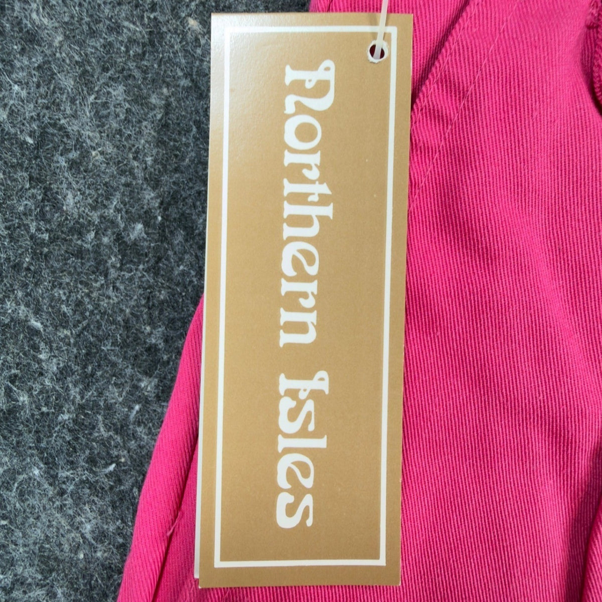Northern Isles Shorts Womens 9/10 Vintage Pink Cotton Pleated Deadstock NWT
