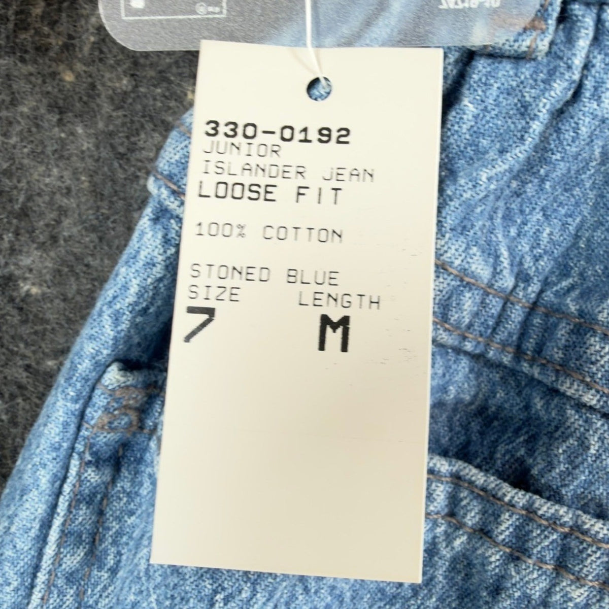 Lee Vintage 80s Islander Jeans Womens 7 Med Blue Denim Elastic High Waist NWT