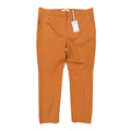 Preston & York Dress Pants Womens 14 Orange Rayon Blend Slim Ankle Career New