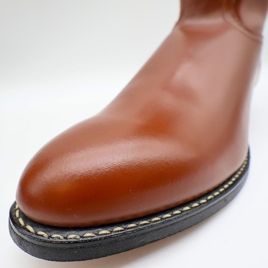 Vintage Justin Diamond J 3802M Tan Brown Leather Roper Boots Men's 11E NWT Deadstock