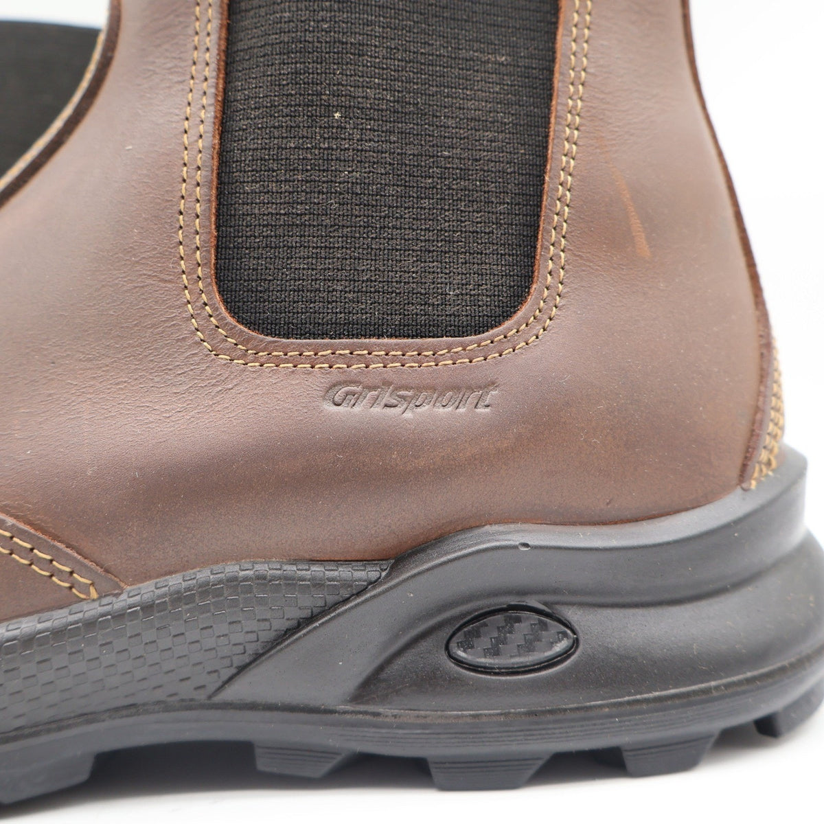 Grisport Cardigan Chelsea Boot Mens 11 Brown Leather Italy Work Safety 7003D9