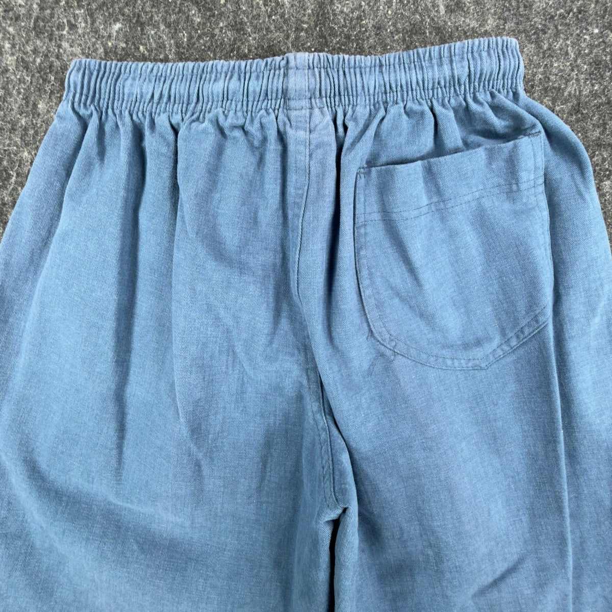 Quiksilver Vintage 90s Shorts Boys XL Blue Cotton Silver Edition NWT - take2supply