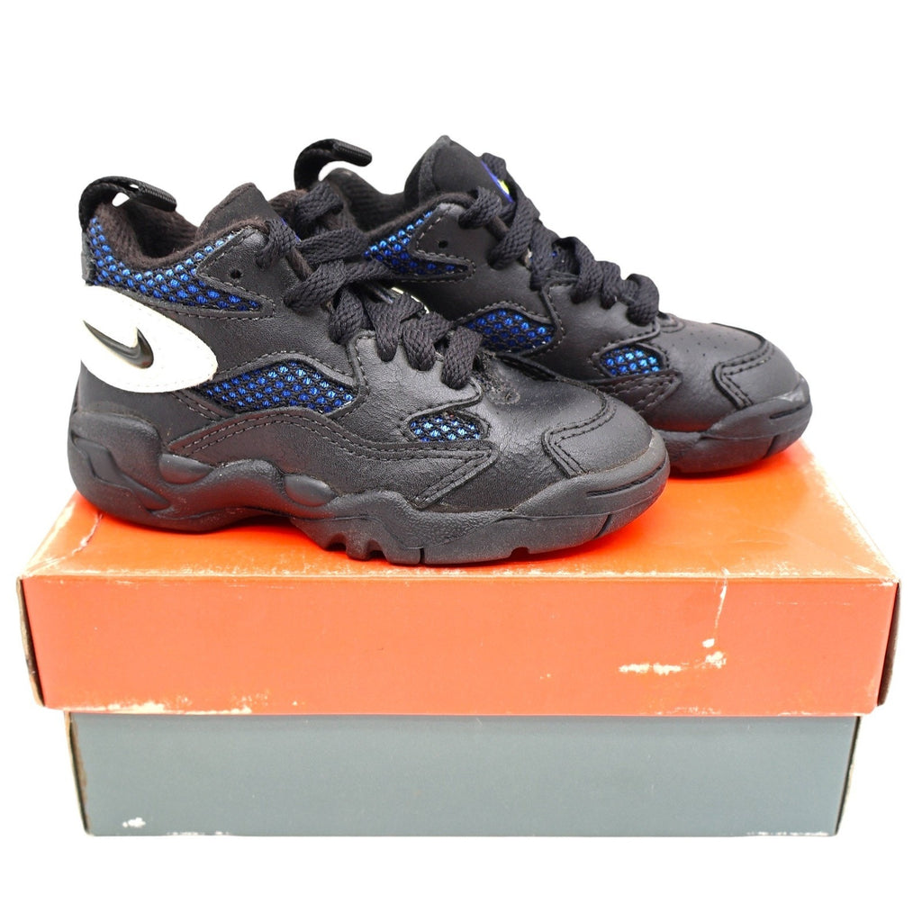 Nike Kid Straight BP Sneakers Size 8.5C Vintage 90s Royal Blue Black 151087-401