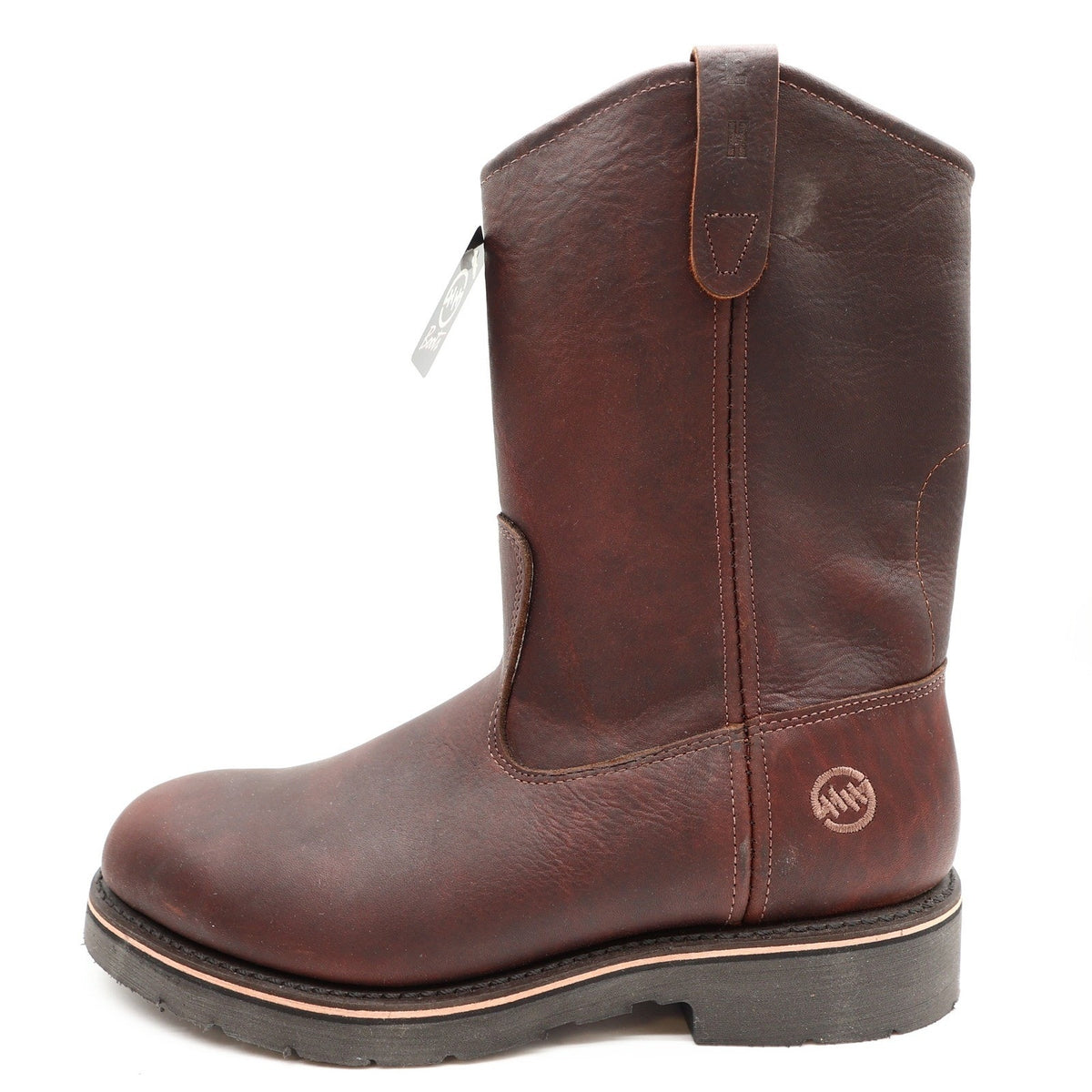 Double-H 3730 Boots Mens 11 2E Brown Briar Pitstop Leather Work New With Box