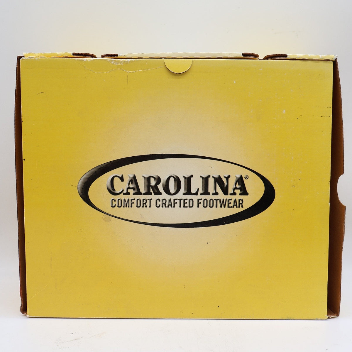 Carolina 8006 Plain Toe Farm Boot Mens 9.5 2E USA Made Brown Leather Work Boots