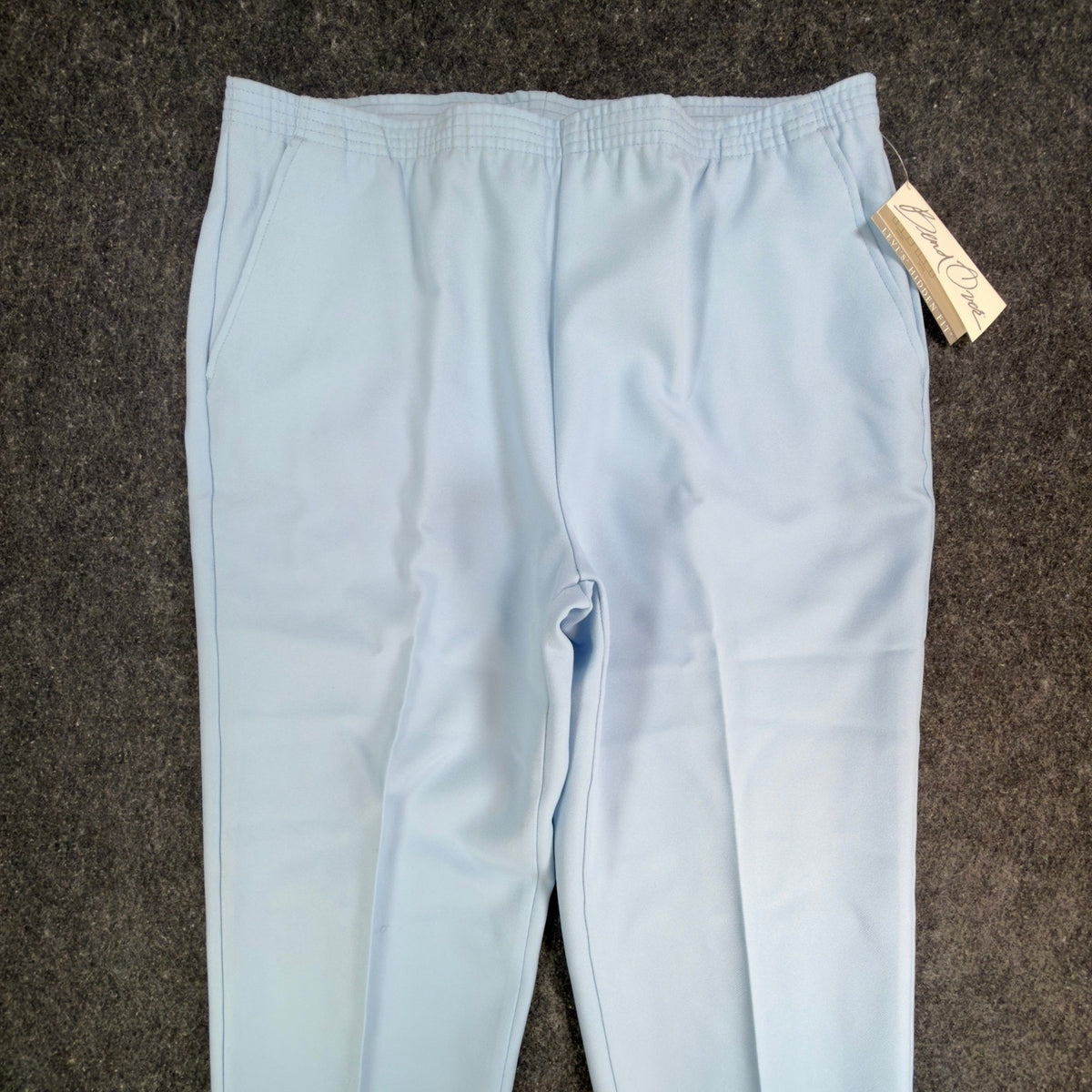 Levi's Bend Over Pants Womens 18 Vintage 80s Blue Dacron Polyester NWT USA