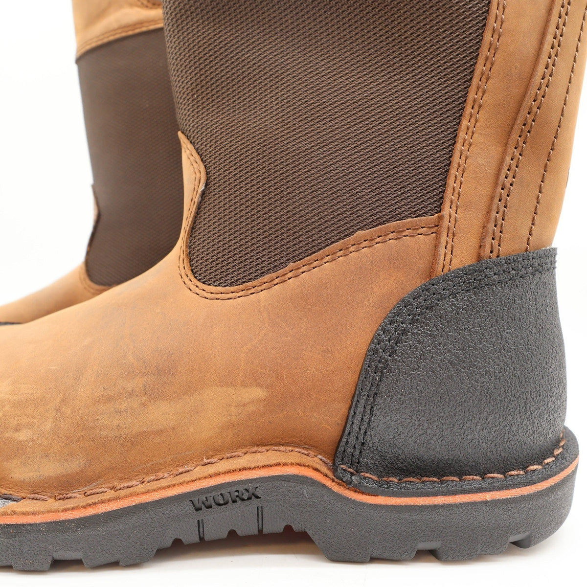 Worx by Red Wing 5715 Steel Toe Boots Mens 8 Brown Leather New In Box - take2supply