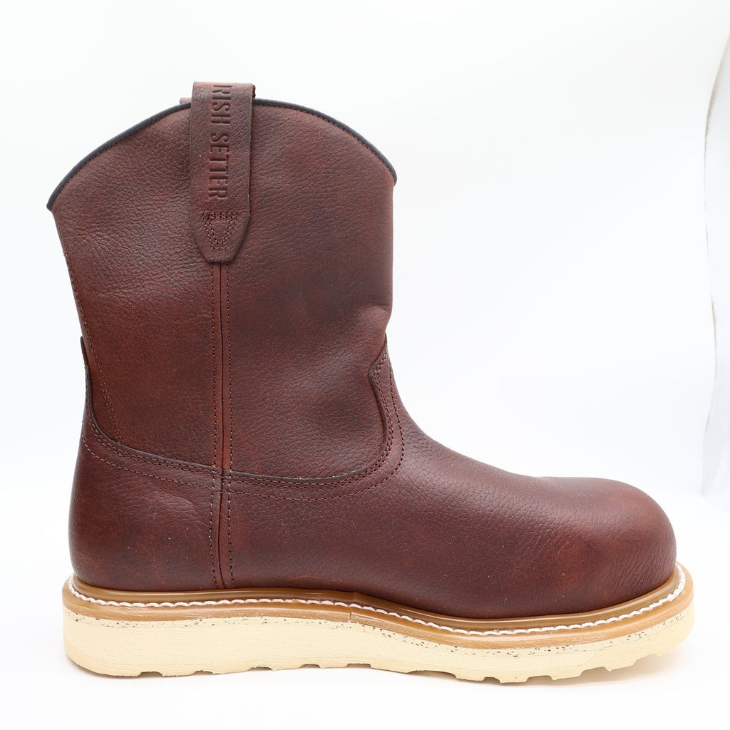 Irish Setter Ashby Work Boots Mens 13 E2 Brown Leather Aluminum Toe 83908 NEW
