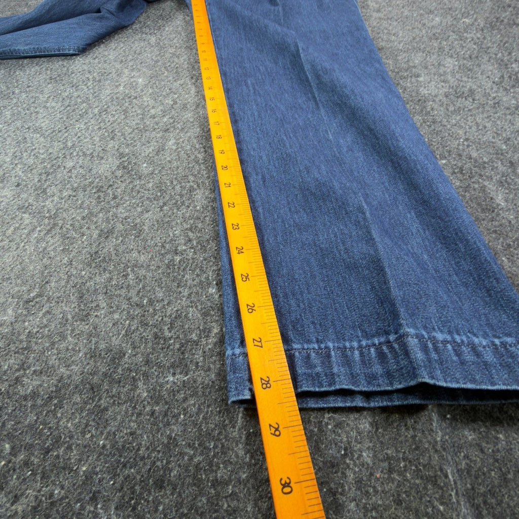 Haggar Y2K BL2K Denim Pants Mens 33x30 Blue Cotton Pleated New With Tags