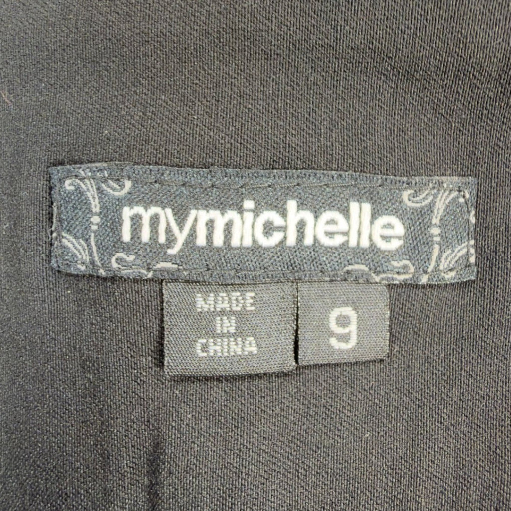 My Michelle Dress Shorts NWT Womens 9 Black Cuffed Trouser Stretch