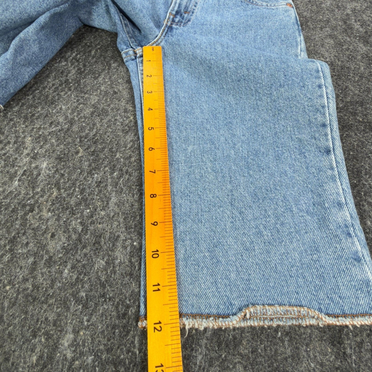 Levi's Vintage 90s 550 Shorts Women 9 Blue Denim Orange Tab USA NWT - take2supply