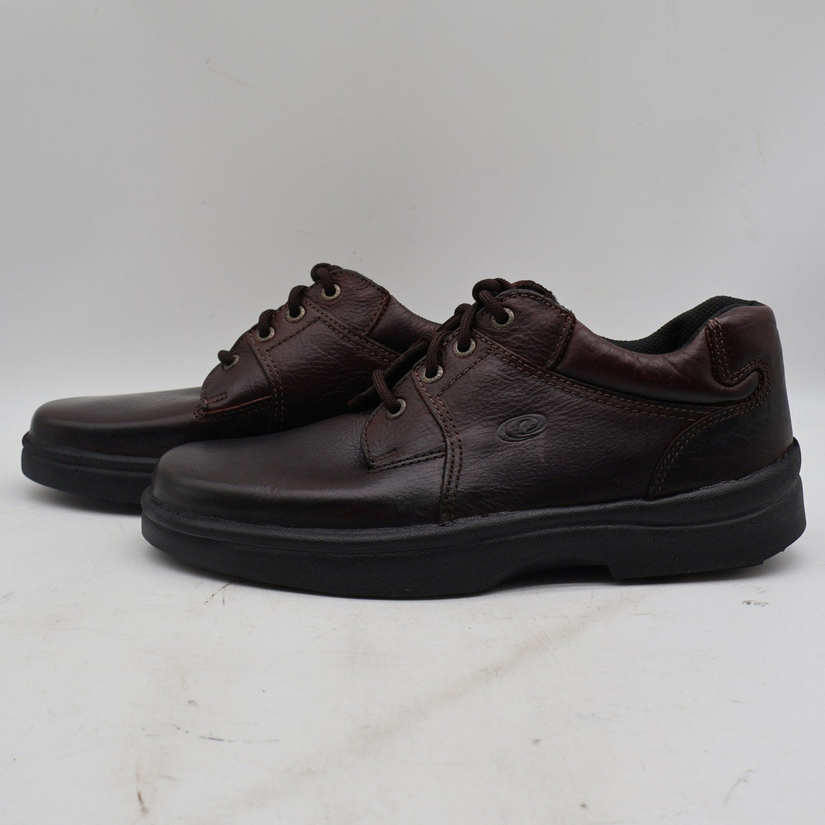 Dexter Aspen Oxford Mens 9.5 M Vintage Walnut Tumbled Leather USA Made C260-2