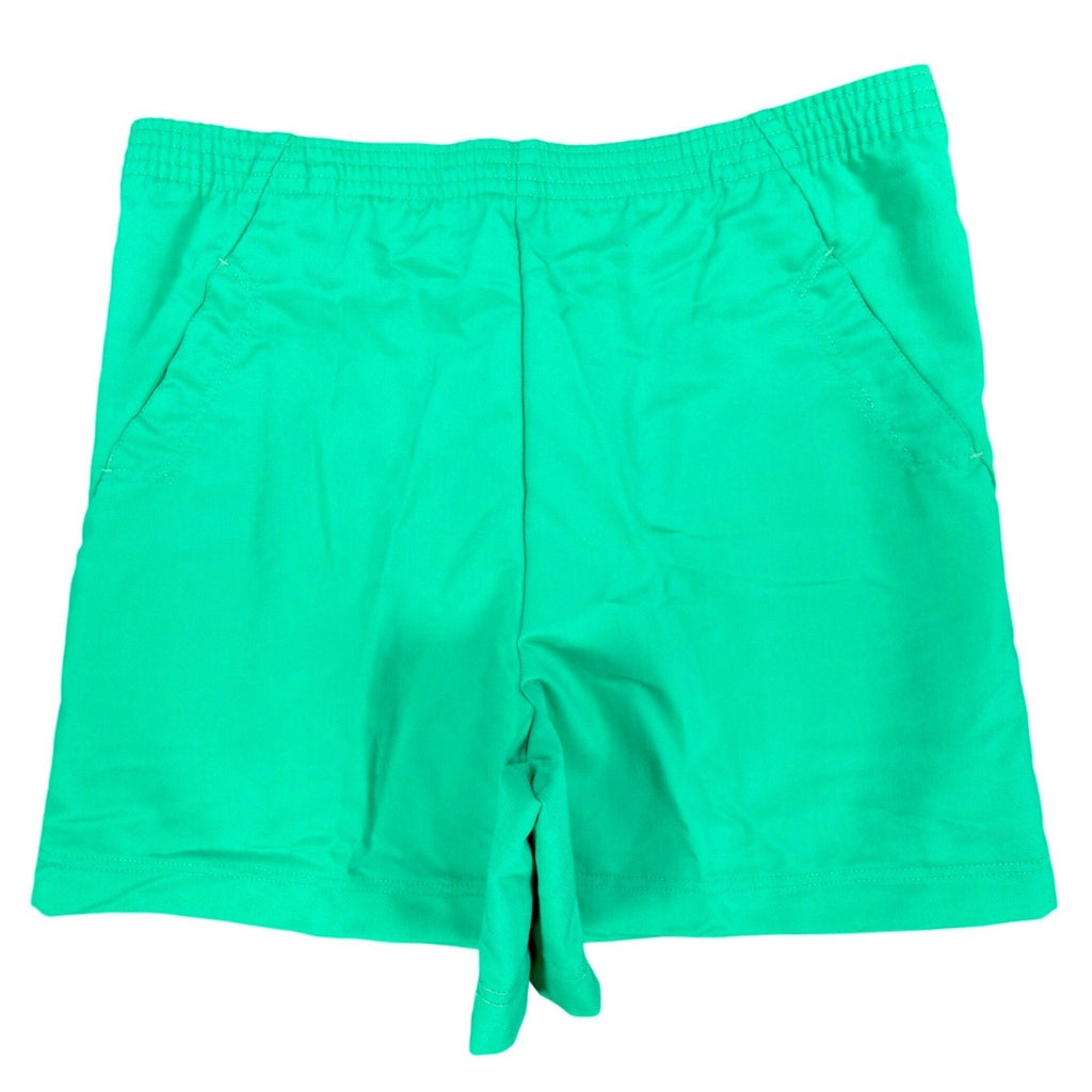 Levi's Vintage 80s Shorts Girls 14 Green Cotton Blend Deadstock NWT USA Made - take2supply