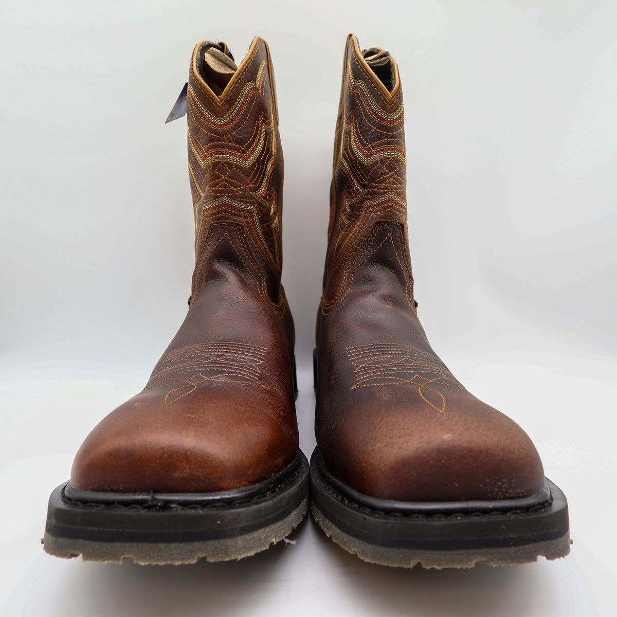 Double-H DH6116 ICE Work Western Boots Mens 13 D Brown Leather NIB Waterproof