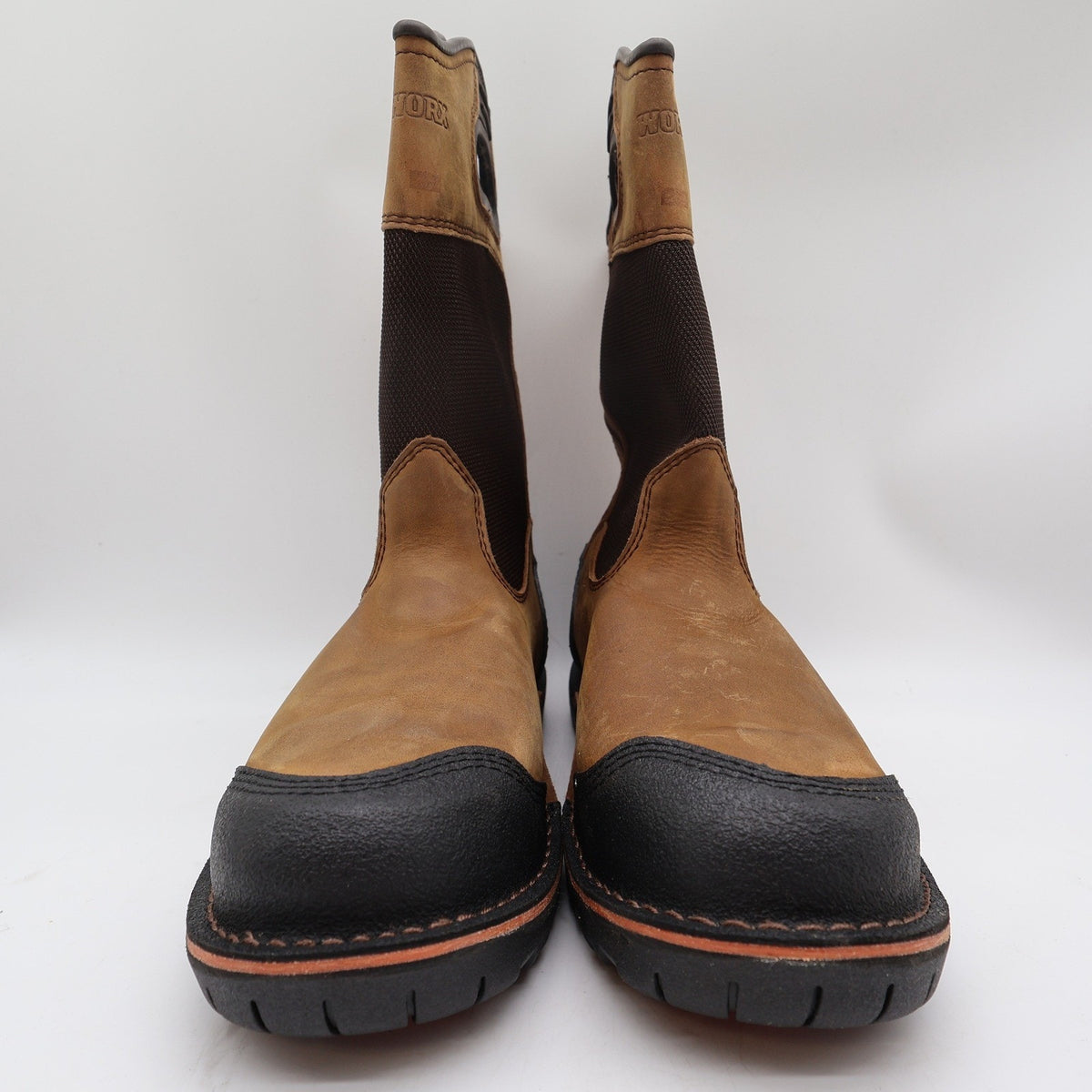 Worx by Red Wing 5715 Steel Toe Work Boots Mens 9.5 Brown Leather New No Box - take2supply