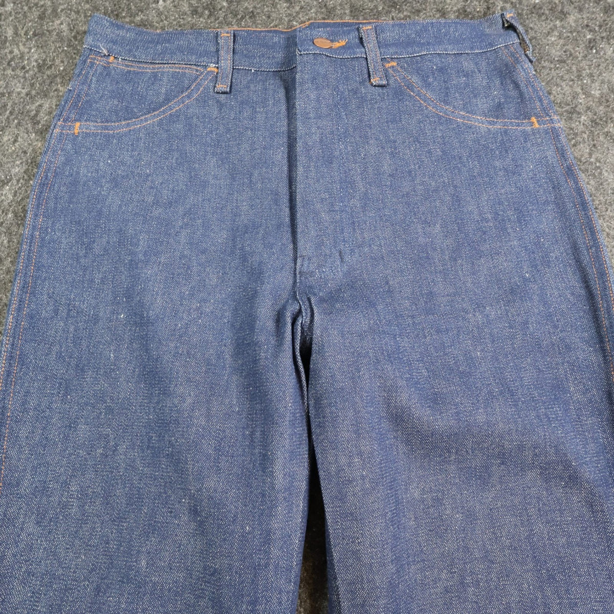 Maverick Vintage 70s Flare Jeans Mens 33x34 Blue Cotton USA Made NOS NWT