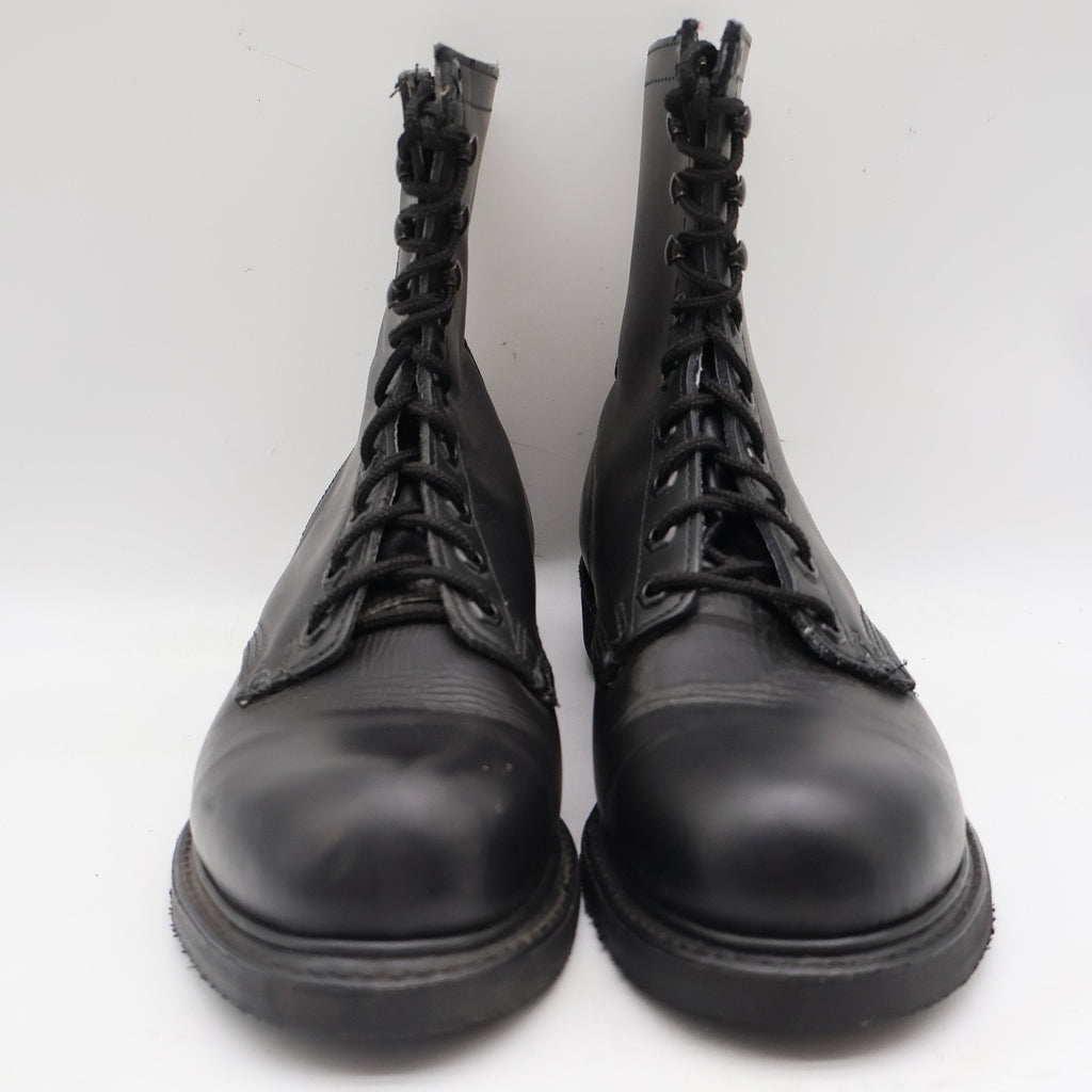 Carolina 849 Work Boots Mens 10.5 D Vintage Made in USA Black Leather Deadstock